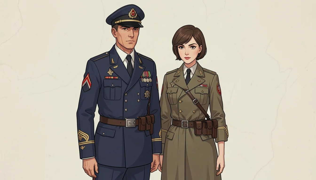 Roy Mustang and Riza Hawkeye