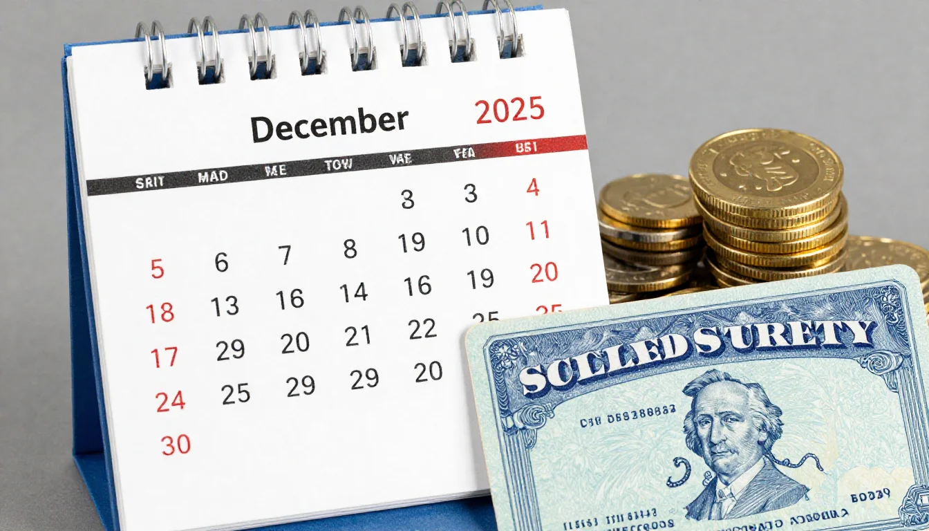 December 2025 Social Security Payments