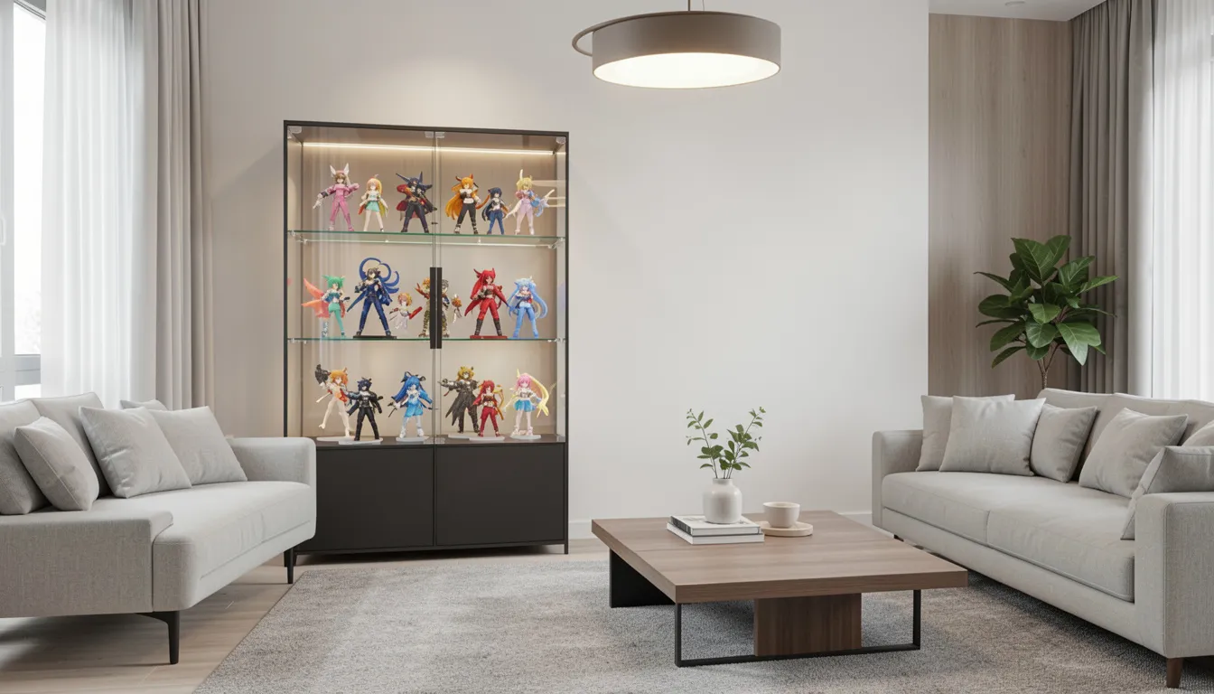 How to Display Anime Figures Safely at Home