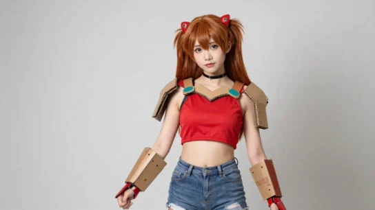 How to Cosplay Asuka Langley on a Budget