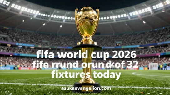 fifa world cup 2026 round of 32 fixtures today