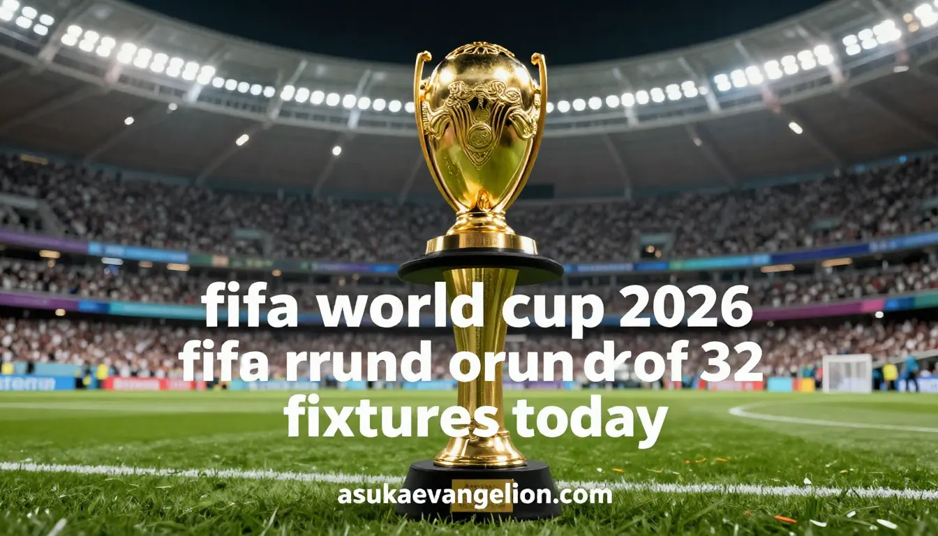 fifa world cup 2026 round of 32 fixtures today