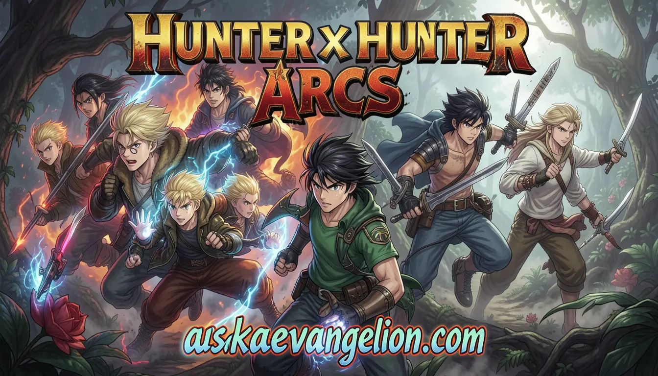 hunter x hunter arcs