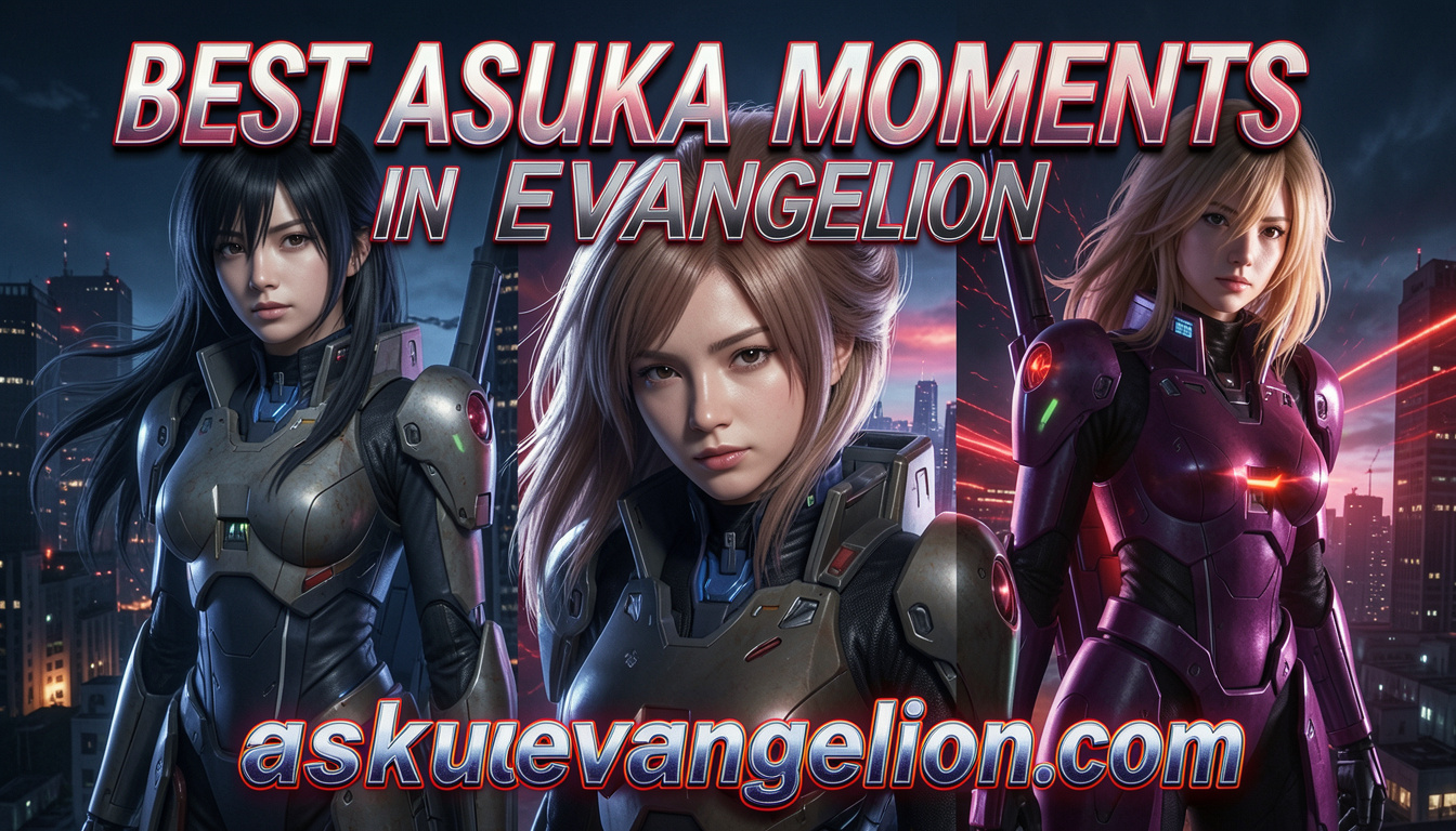 best asuka moments in evangelion