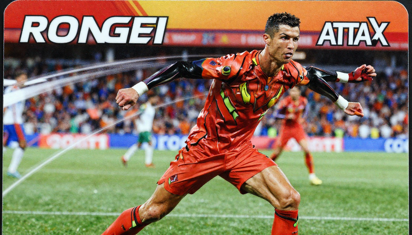 Ronaldo Match Attax Card