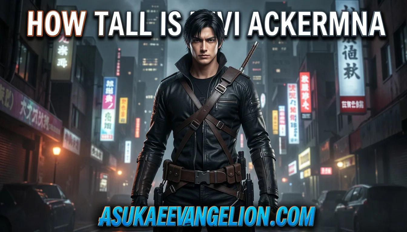 how tall is levi ackerman