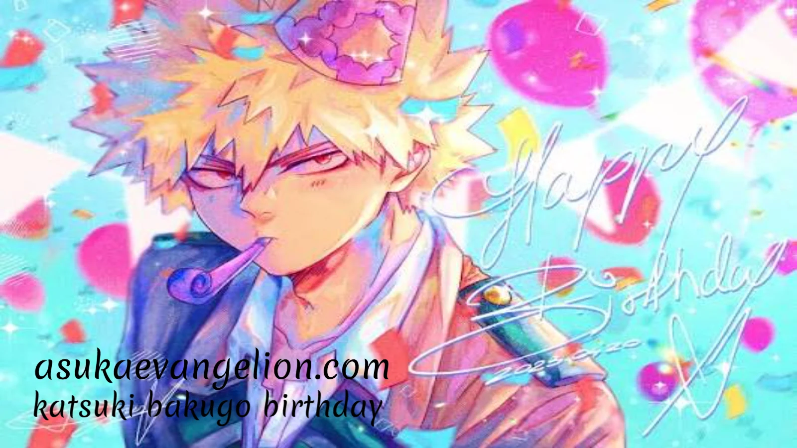 katsuki bakugo birthday