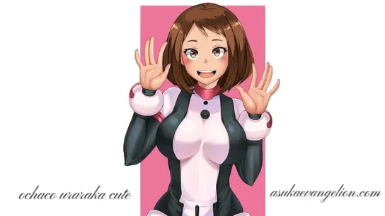 ochaco uraraka cute