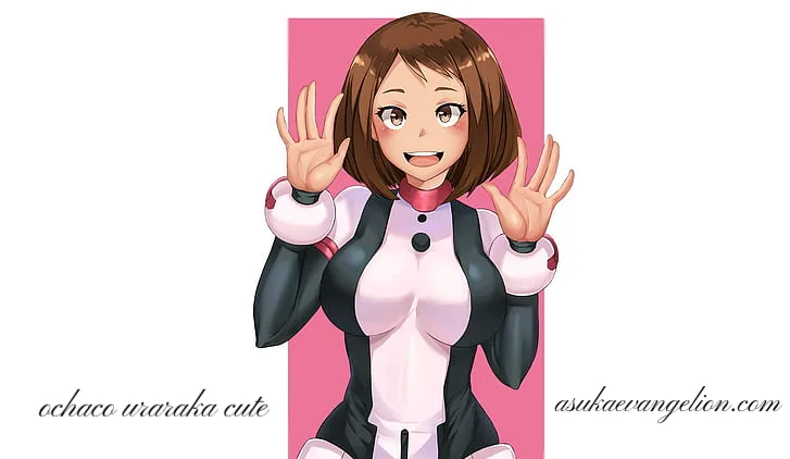 ochaco uraraka cute