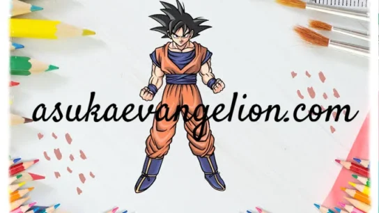 Anime Step by Step Drawing Goku