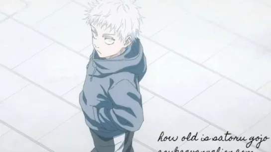 how old is satoru gojo