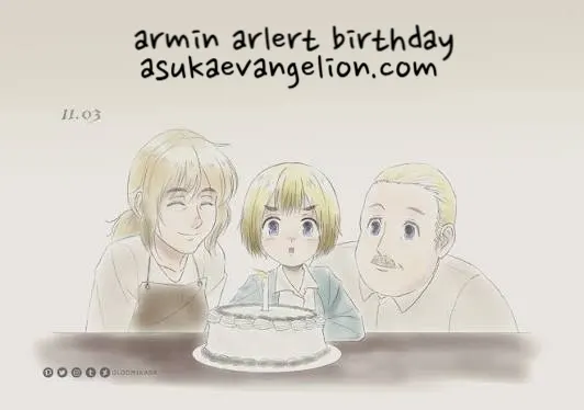 armin arlert birthday